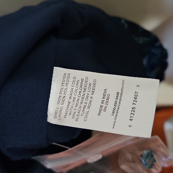 Nwt Floral Boho Maxi Dress Dip Women's L - Picture 8 of 8